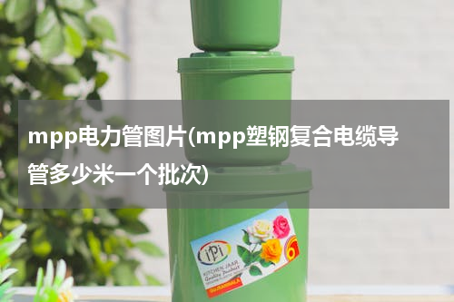 mpp电力管图片(mpp塑钢复合电缆导管多少米一个批次)