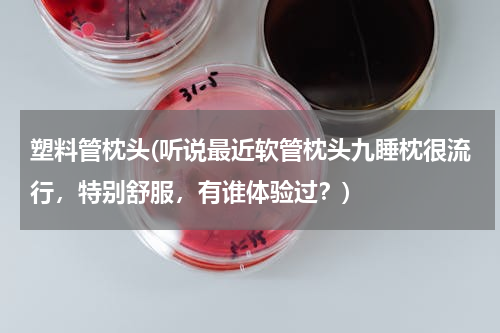 塑料管枕头(听说最近软管枕头九睡枕很流行，特别舒服，有谁体验过？)