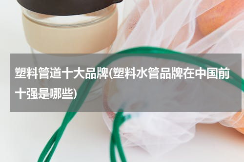 塑料管道十大品牌(塑料水管品牌在中国前十强是哪些)