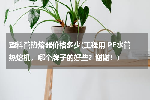 塑料管热熔器价格多少(工程用 PE水管热熔机，哪个牌子的好些？谢谢！)