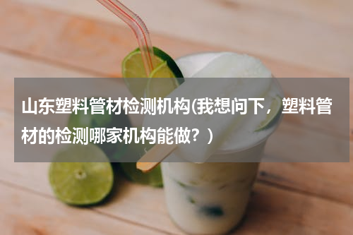 山东塑料管材检测机构(我想问下，塑料管材的检测哪家机构能做？)