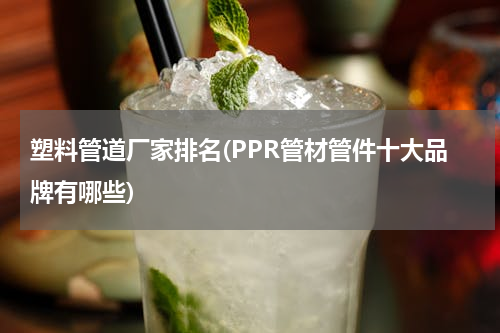 塑料管道厂家排名(PPR管材管件十大品牌有哪些)