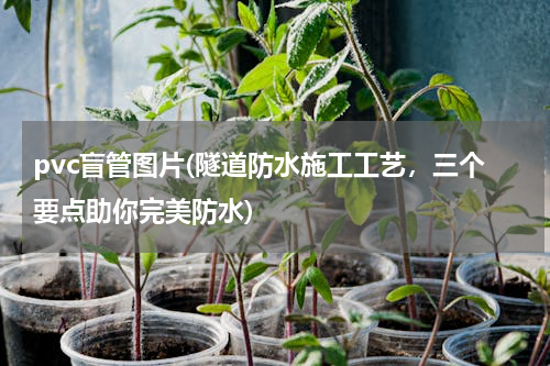 pvc盲管图片(隧道防水施工工艺，三个要点助你完美防水)
