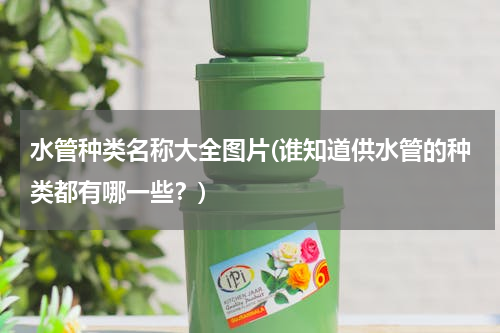 水管种类名称大全图片(谁知道供水管的种类都有哪一些？)