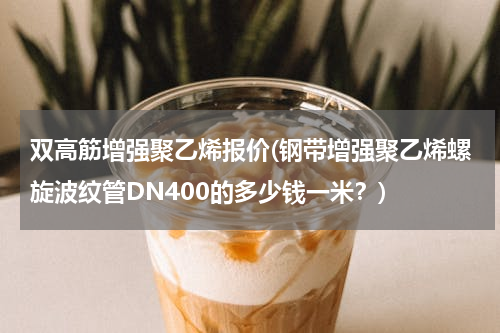 双高筋增强聚乙烯报价(钢带增强聚乙烯螺旋波纹管DN400的多少钱一米？)