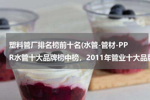 塑料管厂排名榜前十名(水管-管材-PPR水管十大品牌榜中榜，2011年管业十大品牌？)