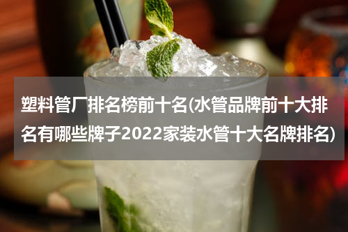 塑料管厂排名榜前十名(水管品牌前十大排名有哪些牌子2022家装水管十大名牌排名)