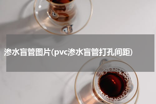 渗水盲管图片(pvc渗水盲管打孔间距)