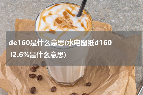 de160是什么意思(水电图纸d160 i2.6%是什么意思)